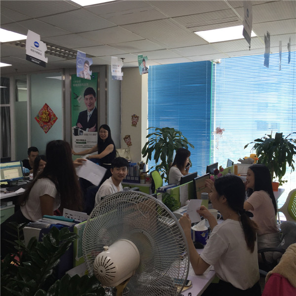 彩色復(fù)印機(jī)快印科頤辦公不一樣的同事迎新會(huì)